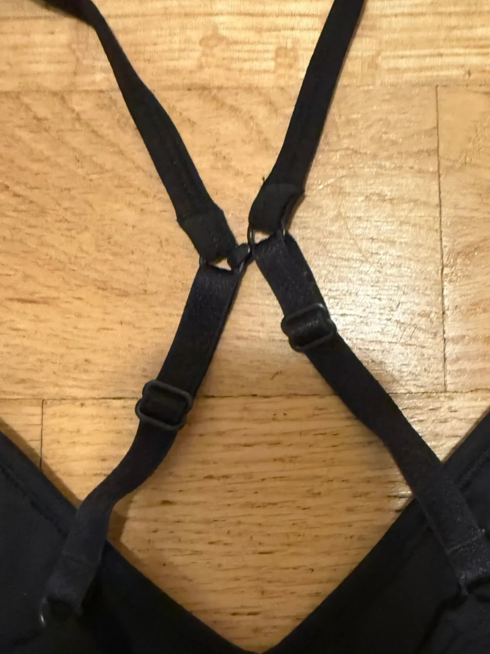 Lululemon Ebb to Street Bra Light Support C/D Cup Black Size 6 Convertible Strap